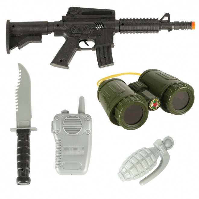 Costume de soldat pour le carnaval 3-8 ans
