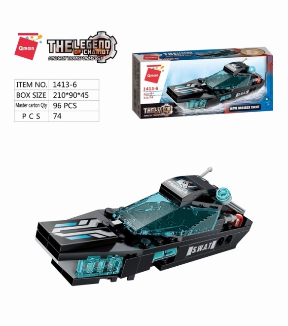 Véhicule de combat 8v1 Qman Shadow Pulse