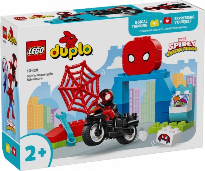 LEGO DUPLO Spidey et les aventures à moto