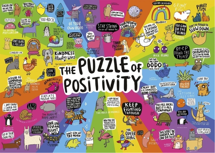 GIBSONS Puzzle pensée positive 1000 pièces