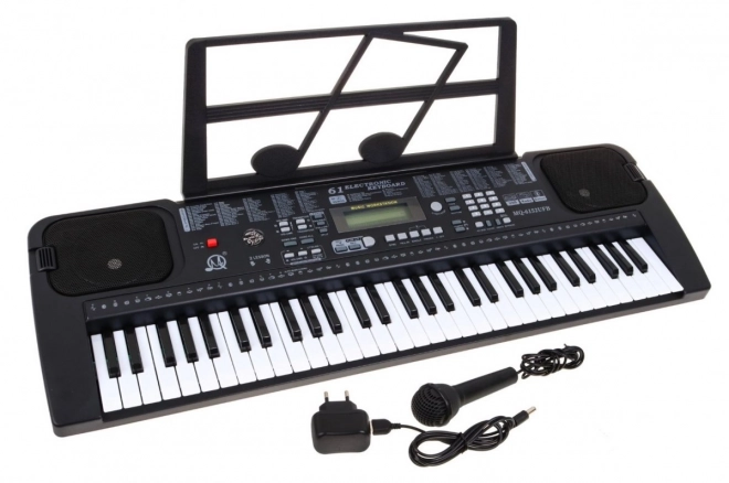 Clavier avec microphone pour enfants 5+ Métronome USB MP3 Radio - Modèle n° 6152