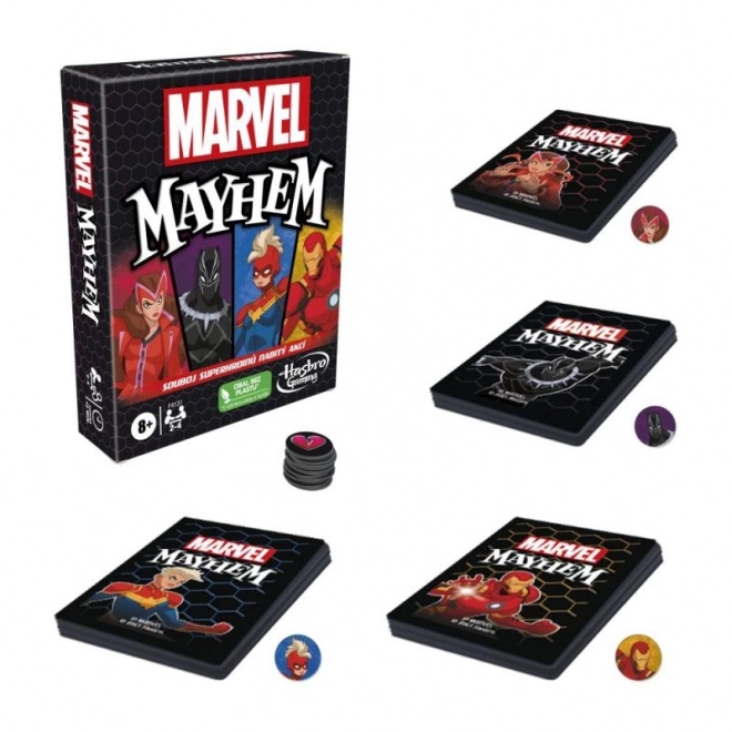 Jeu de cartes Marvel Mayhem