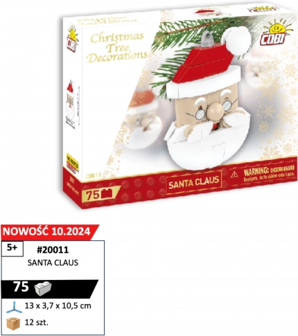 Cobi kit de construction Santa Claus décoration de Noël