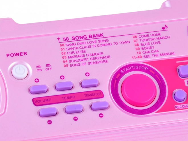 Orgues à clavier avec touches lumineuses IN0151