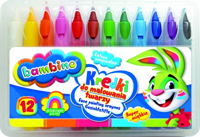 Crayons pour le visage Bambino - 12 pièces
