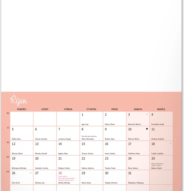 Calendrier familial créatif 2026