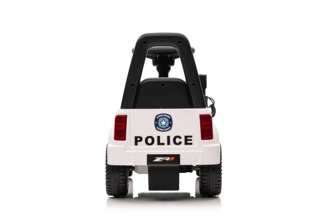 Trottinette Police blanche
