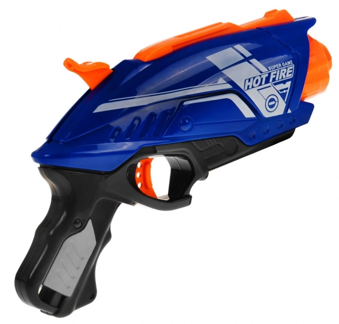 Pistolet manuel pour enfants 6+ Blaze Storm Mécanisme à ressort + 20 balles en mousse longues