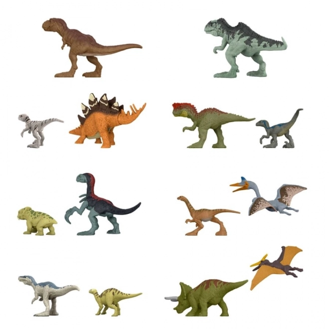 Mini-figures de dinosaures du film Monde Jurassique : Domination