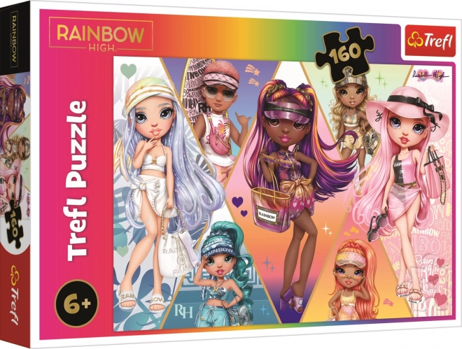 TREFL Puzzle Rainbow High : Copines Heureuses 160 pièces