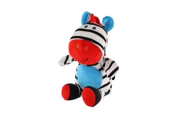 Hochet en peluche zèbre pour bébés