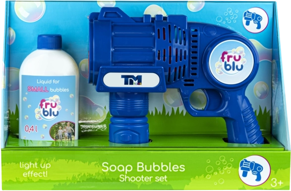 Fru Blu pistolet à bulles avec recharge 0,4 l