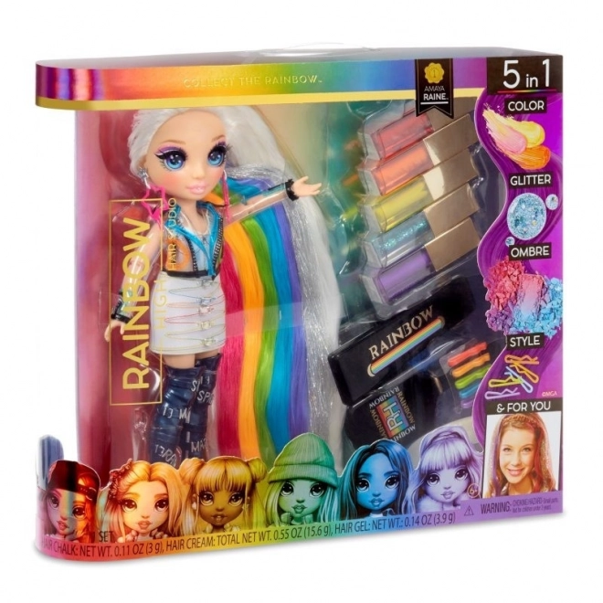 RAINBOW Studio de Coiffure Poupée