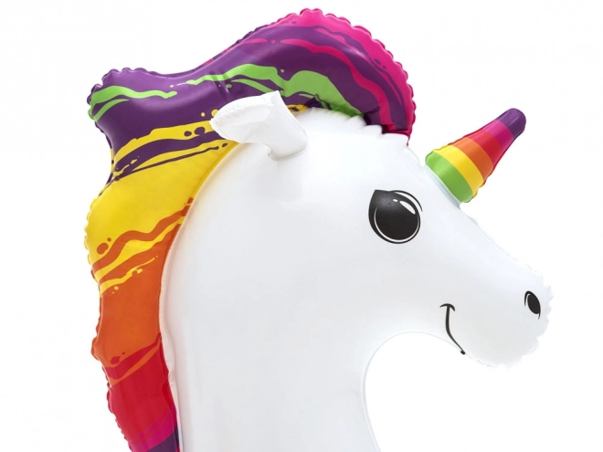 Grand anneau gonflable Arc-en-ciel Licorne