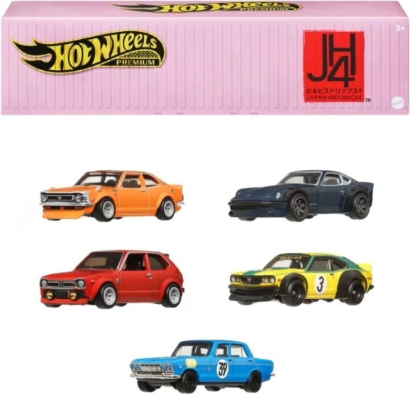 Ensemble de 5 véhicules en métal Premium Car Japon