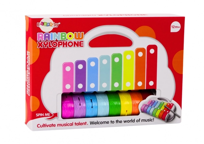 Cymbales arc-en-ciel Instrument éducatif interactif pour enfants coloré