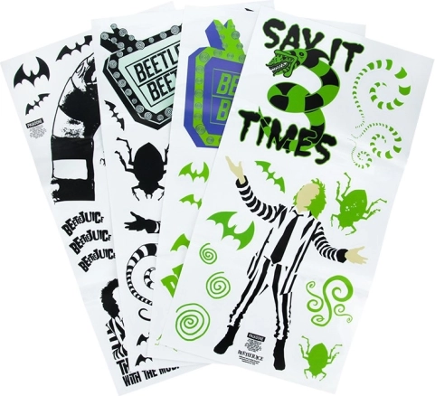 Autocollants BEETLEJUICE – licence officielle
