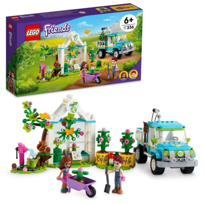 Voiture planteuse d'arbres LEGO Friends