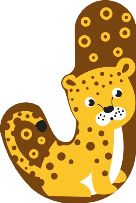 Lettre en bois J Small Foot