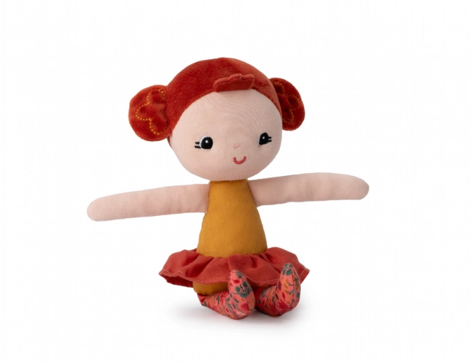 Sac en forme de fleur avec poupée Adèle de Lilliputiens