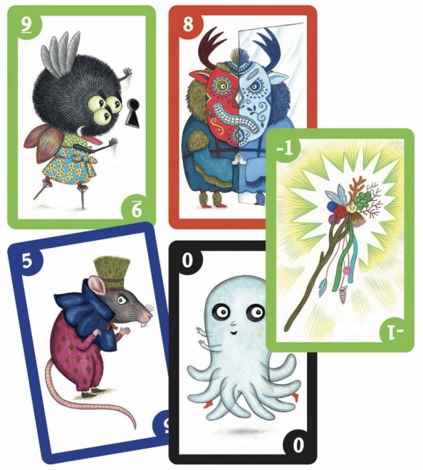 DJECO Jeu de cartes Spooky Boo