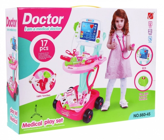 Chariot Petit Docteur Rose