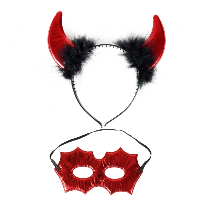 bandeau de diable avec masque