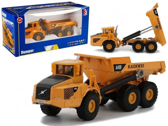 Benne basculante métallique 1:87 avec pièces mobiles
