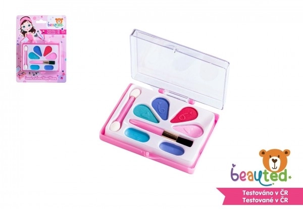 Ensemble de maquillage pour enfants beauted, petit, sur palette sur carte 13x17,5x2cm