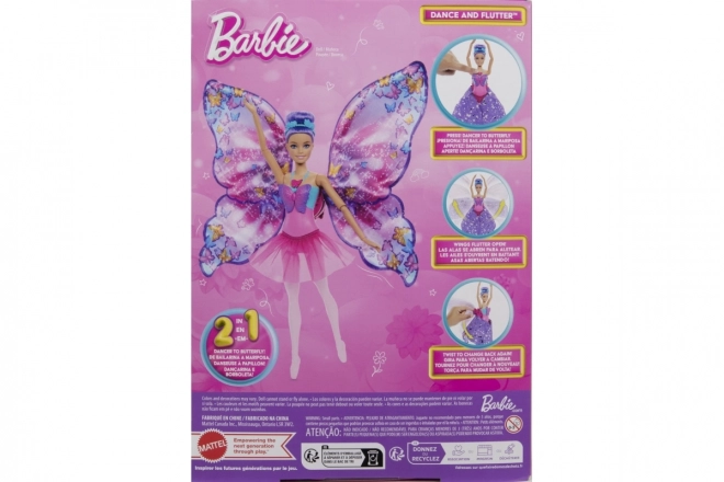 Barbie Danseuse avec des ailes de papillon HXJ10