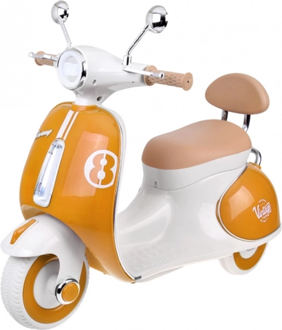 Scooter électrique classique pour enfants orange – Orange
