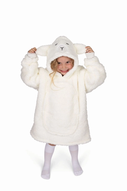 Cozy Noxxiez couverture à capuche pour enfants motif Mouton