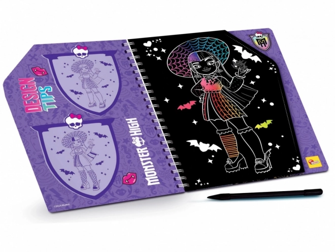 Cahier de griffonnage révèle Monster High