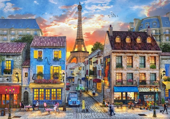 Puzzle Castorland Rues de Paris 500 pièces