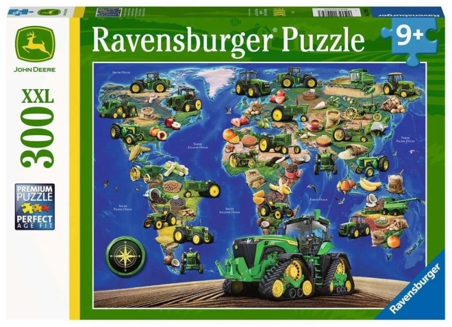 Puzzle Monde John Deere XXL 300 pièces