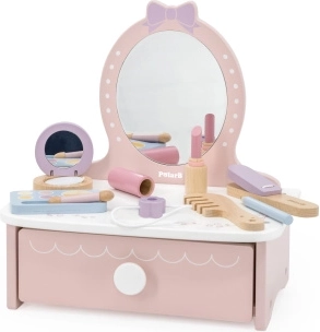 Coiffeuse en bois pour enfants