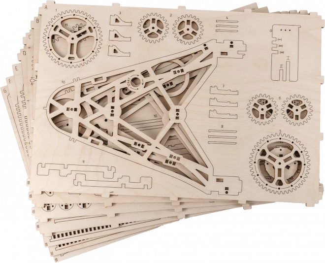 WOODEN CITY Puzzle 3D Moulin 222 pièces