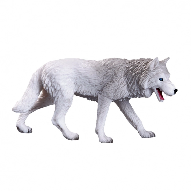 Figurine réaliste de loup arctique
