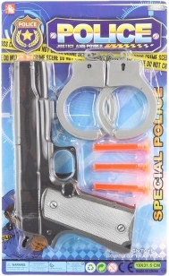 Set de police avec menottes