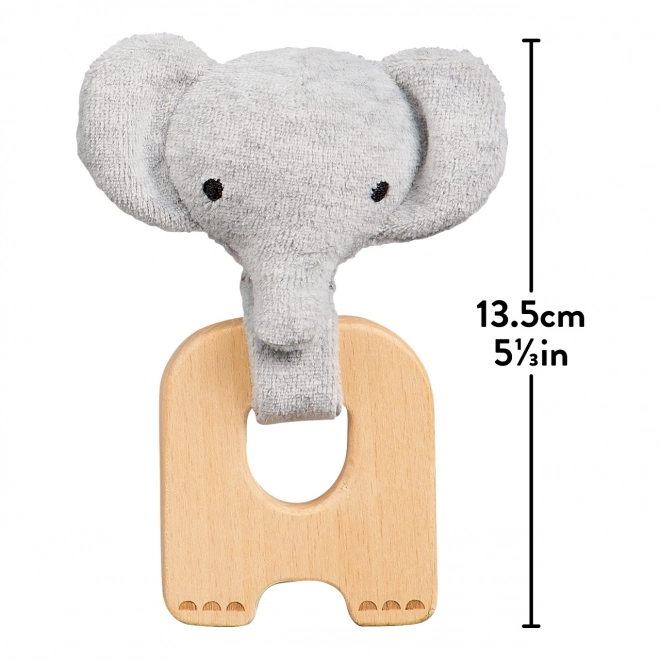 Jouet de dentition pour bébés en forme d'éléphant