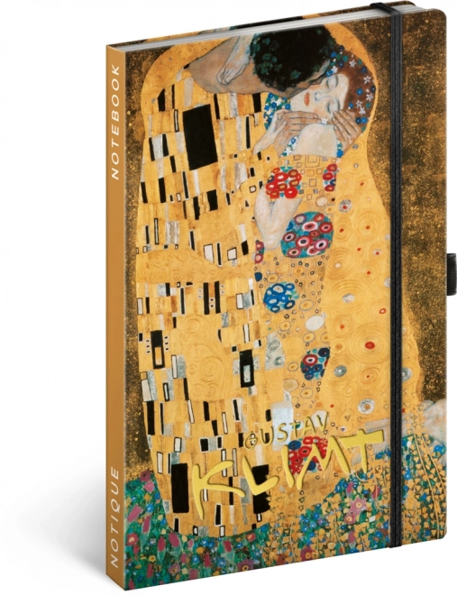 NOTIQUE Notes Gustav Klimt, ligné, 13 x 21 cm