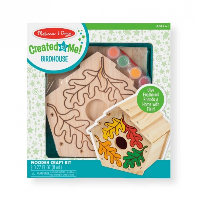 Kit créatif pour fabriquer un nichoir à oiseaux