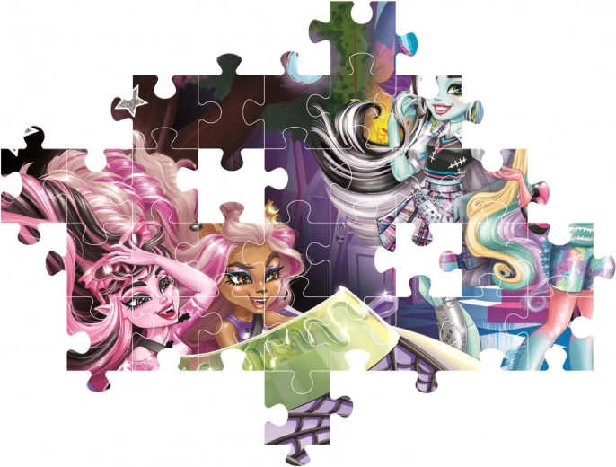 Couleurs vives et motif MONSTER HIGH apprécié