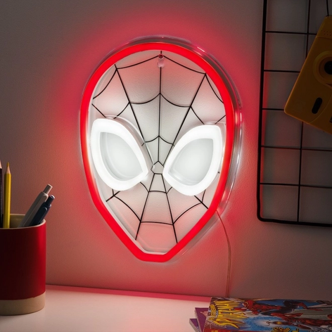 Lumière néon Spiderman