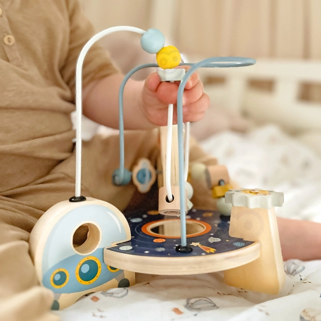 Boucle de fusée en bois de Tooky Toy
