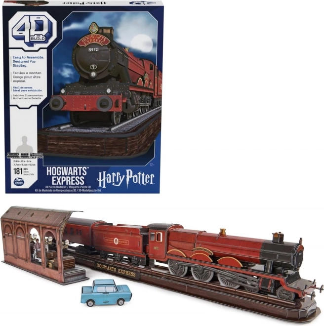 4D BUILD Puzzle 3D Harry Potter : Express de Poudlard 181 pièces