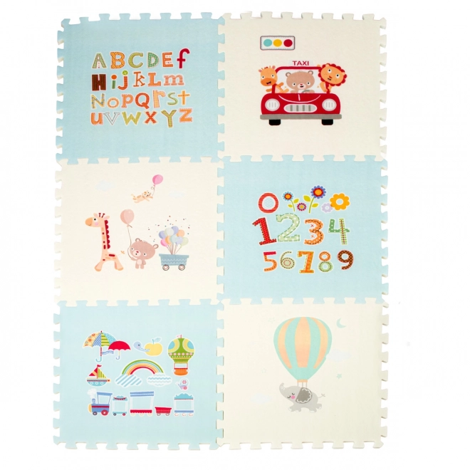Tapis en mousse puzzle pour enfants