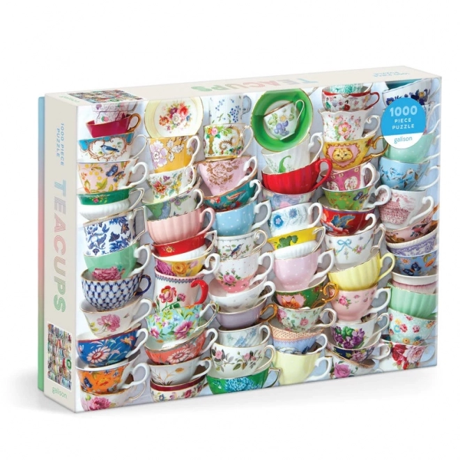 Puzzle Tasses à thé 1000 pièces