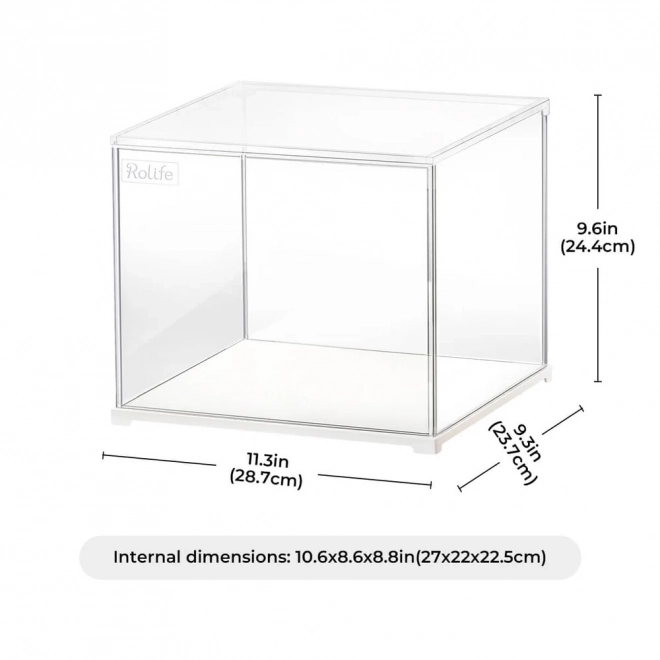 Vitrine RoboTime pour miniatures de maisons