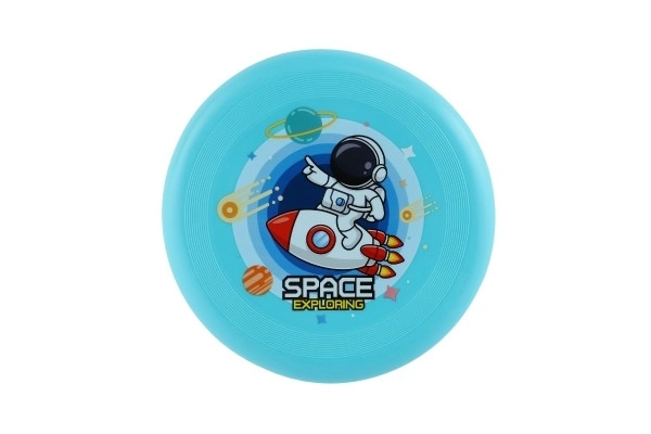 Disque volant/lancé en caoutchouc 18cm